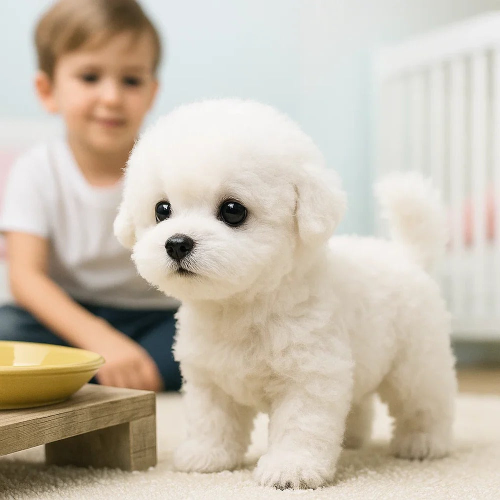 Interactive Plush Puppy with Walking Motion and Sound Effects
