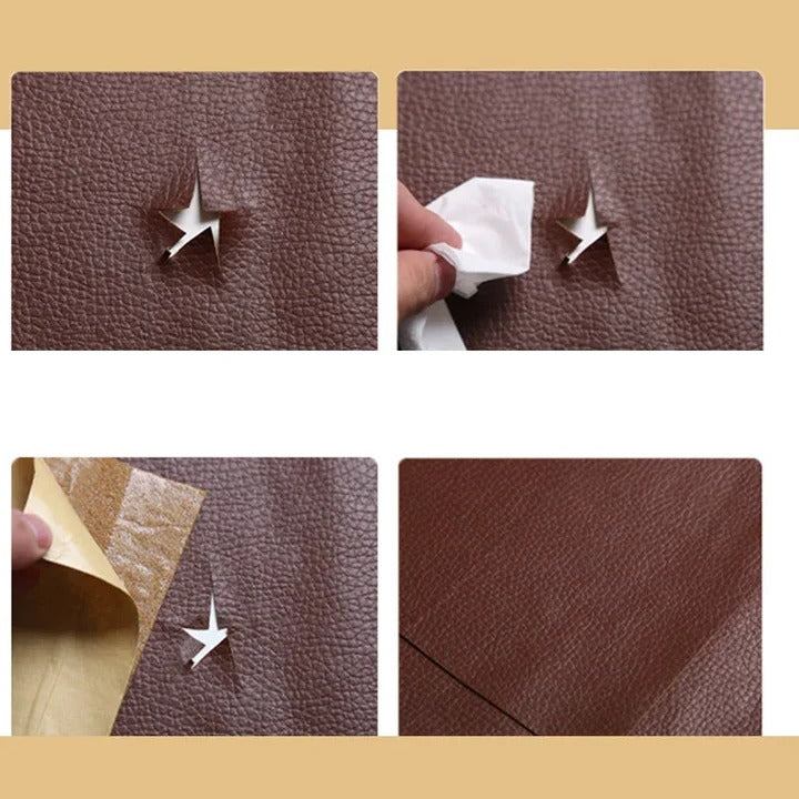 Self Adhesive Repair Patch for Furniture and Car Seats, 20x54 Inches
