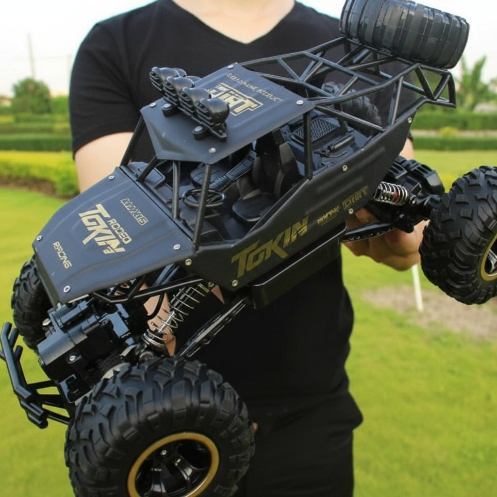 Four Wheel Drive RC Monster Truck with Independent Suspension and 50 Meter Range