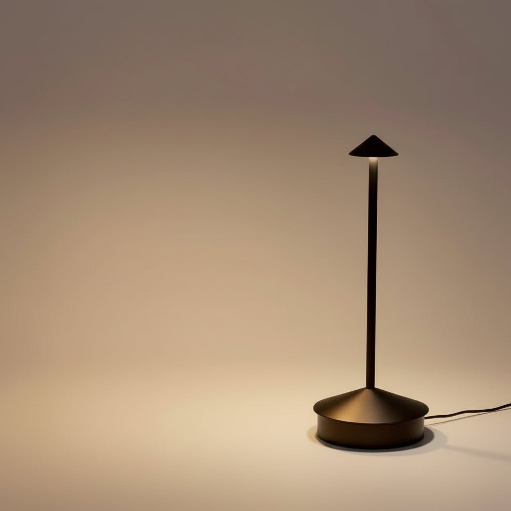 Rechargeable LED Table Lamp with Touch Control and Three Color Temperatures - Alverraliving