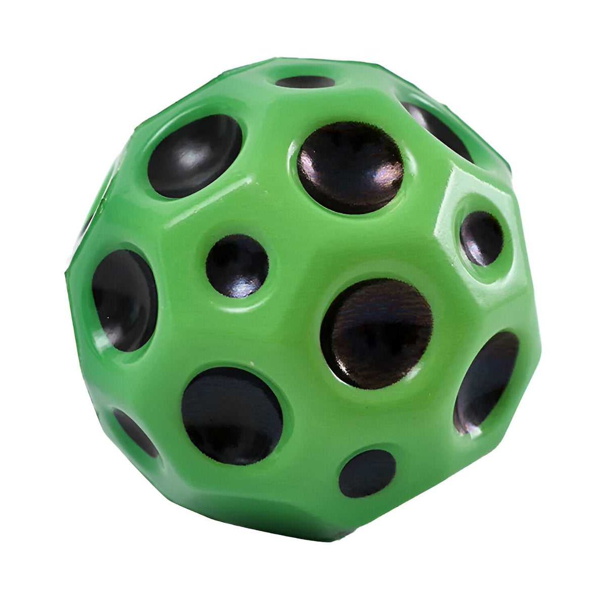 Handheld Bouncy Ball for Fidgeting with Shape Retention, Six Color Options All Vera Mart