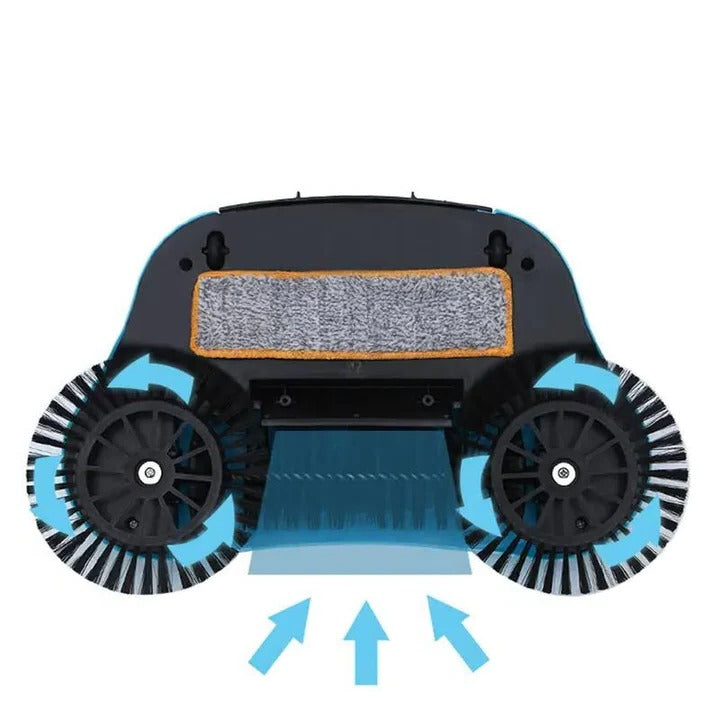 2 in 1 Cordless Vacuum Cleaner Broom with Multi Surface Brush Head and Quick Release Dustbin