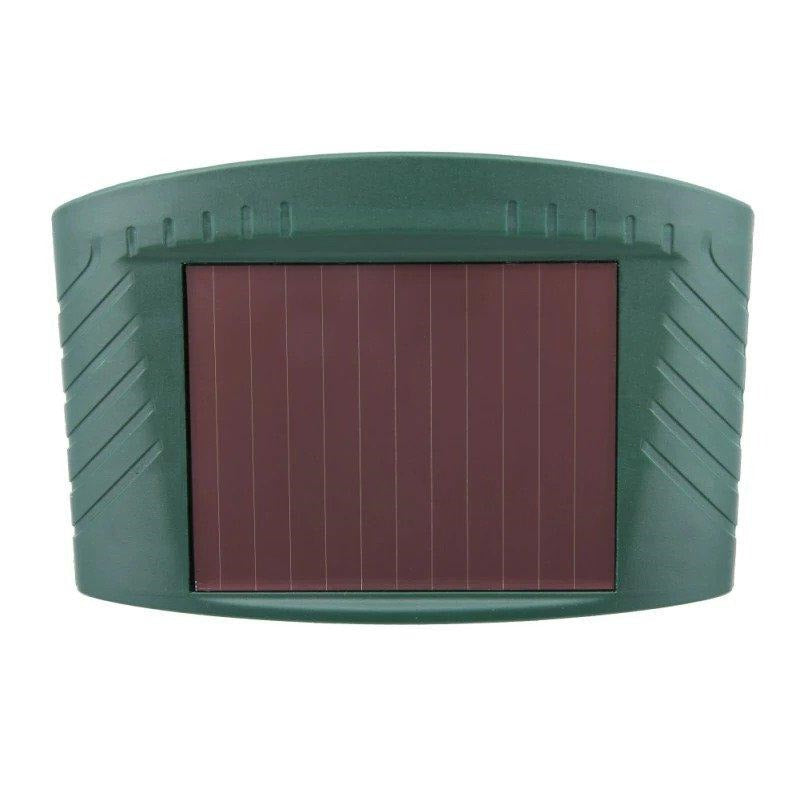 Ultrasonic Animal Repellent with Solar Power and Motion Detection LED