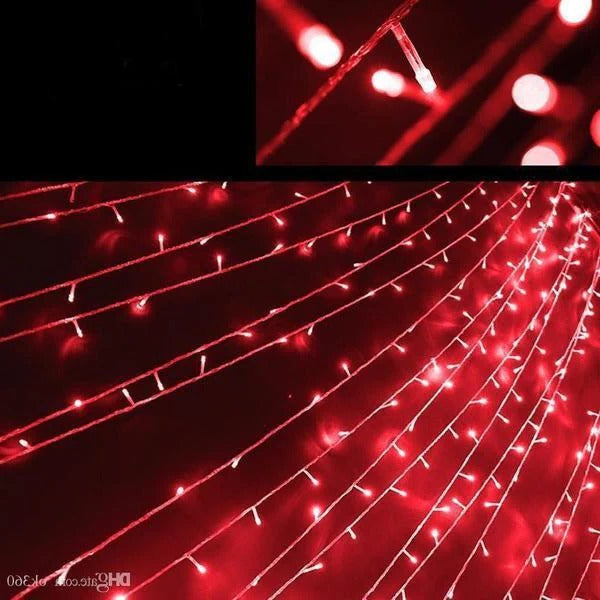 Solar LED Fairy Light String with 100 Bulbs and Automatic Dusk Activation, 17 Meters