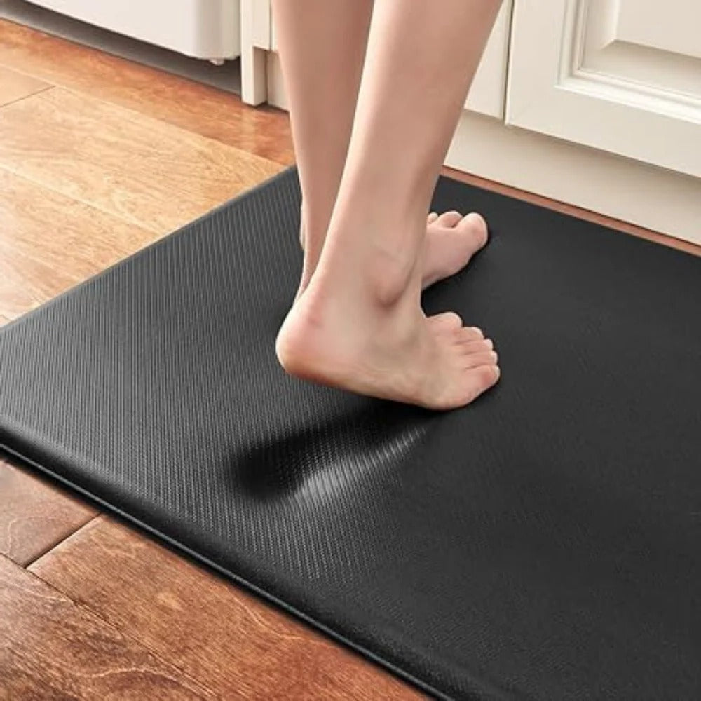 High-Density Foam Kitchen Mat with Grip Base and Wipeable Surface