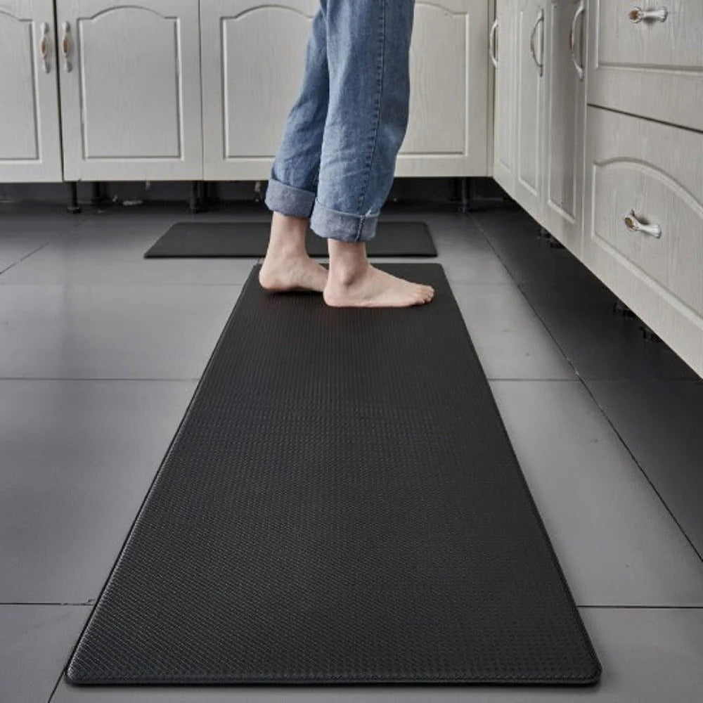 High-Density Foam Kitchen Mat with Grip Base and Wipeable Surface