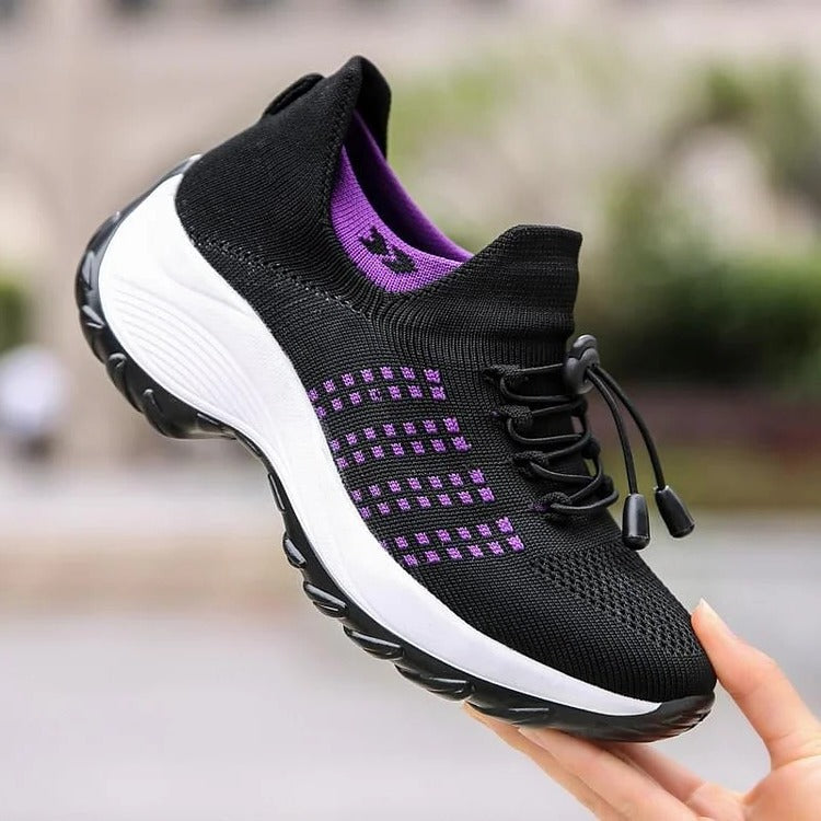 Ergonomic Shoes with Wide Toe Box and Built-in Arch Support