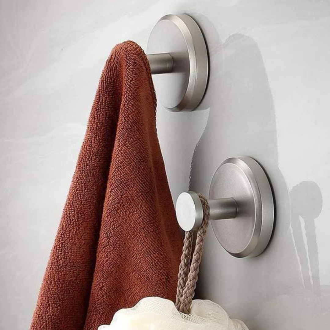 Suction Hook with 15lb Capacity for Smooth Surfaces, Tool Free Installation