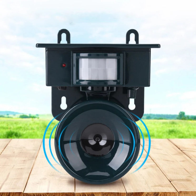 Solar Motion Sensor Bird Repeller with Infrared Detection and Adjustable Sound