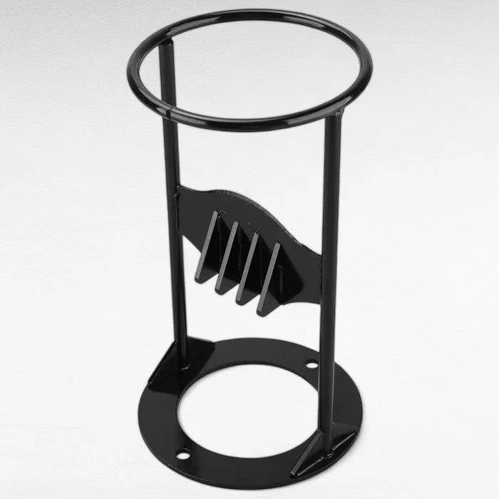 Manual Cast Iron Log Splitter with Wedge Design and Stable Base