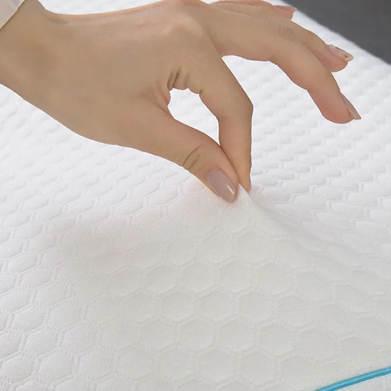 Arm Tunnel Pillow for Couples with Memory Foam and Breathable Knit Cover