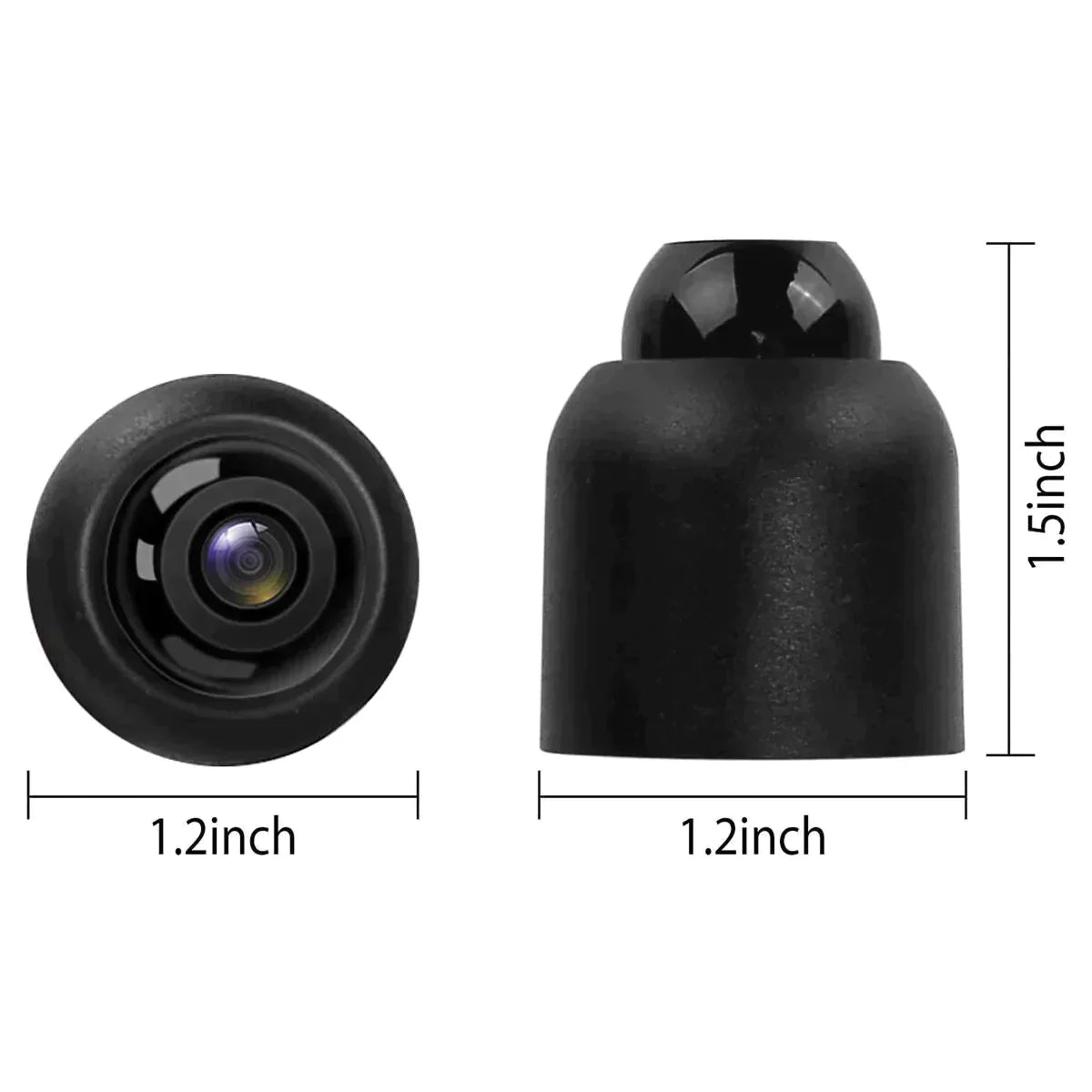 Compact Home Security Camera with 1080P Live Viewing and Infrared Night Vision