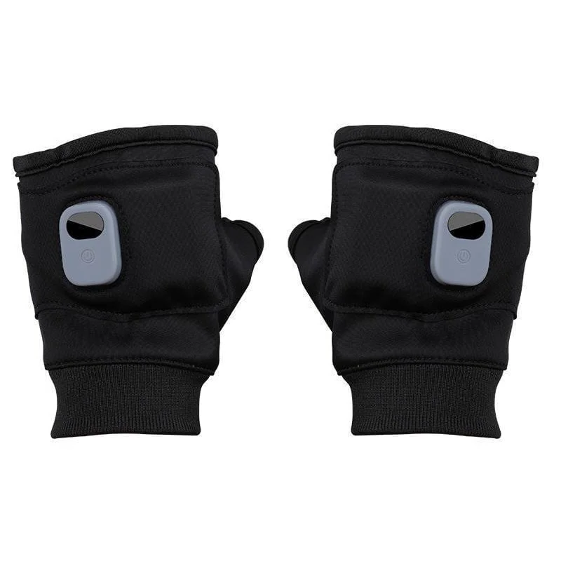 Heated Fingerless Gloves with Type-C Charging and Three Temperature Settings