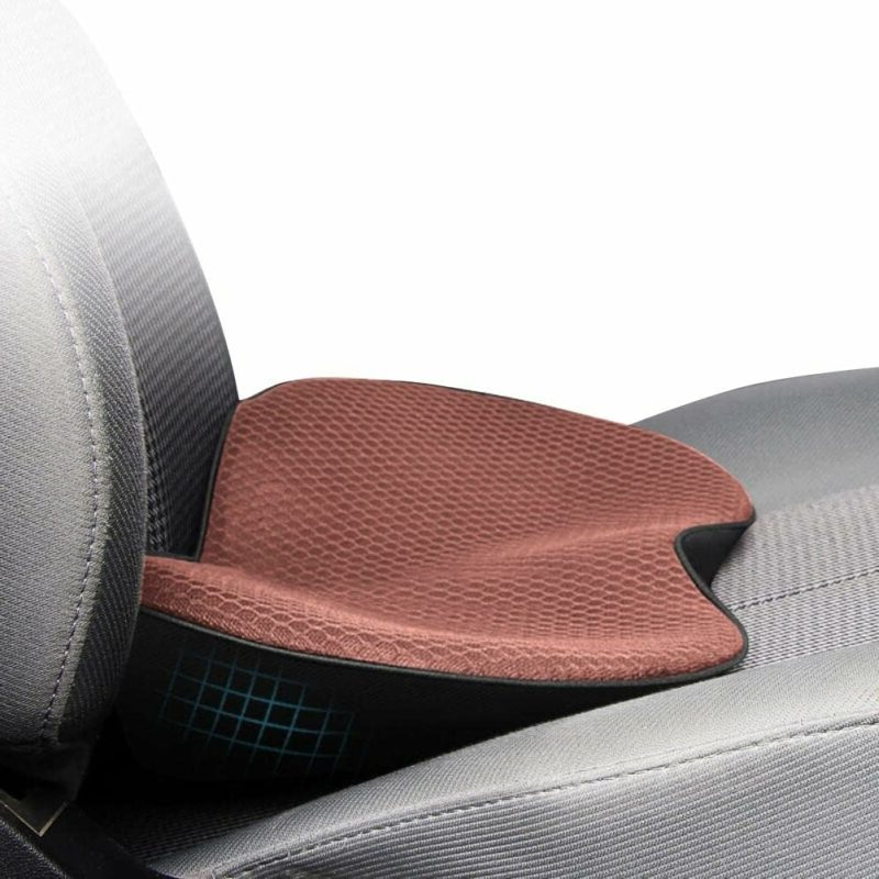 Seat Cushion with Memory Foam and 3.5 Inch Lift Height, Breathable Cover