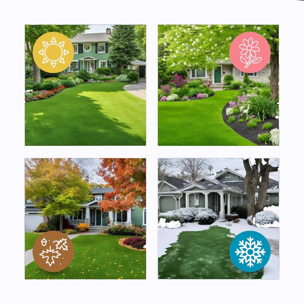 Grass Seed Mat with Embedded Fertilizer and Biodegradable Biofabric