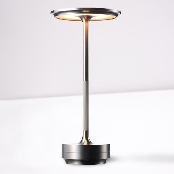 Touch Control Rechargeable Table Lamp with IP66 Waterproof Rating and Warm Light, 150 Hour Battery