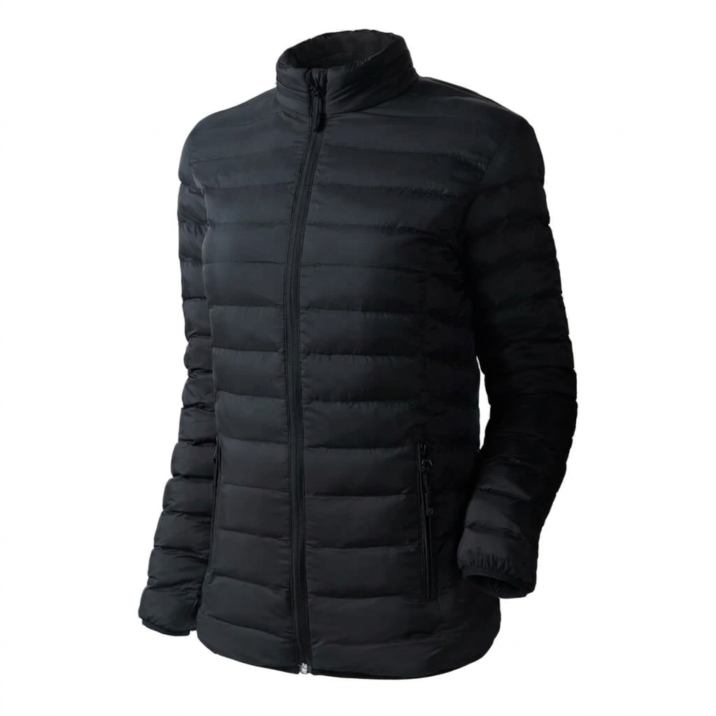 Women's Heated Puffer Jacket with Three Heat Zones and 10-Hour Battery