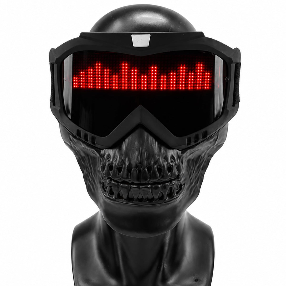 App Controlled LED Mask with Custom Animation and Text Display