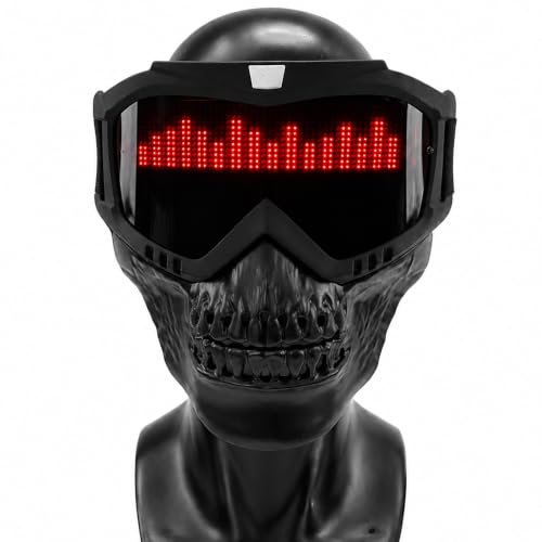 App Controlled LED Mask with Custom Animation and Text Display