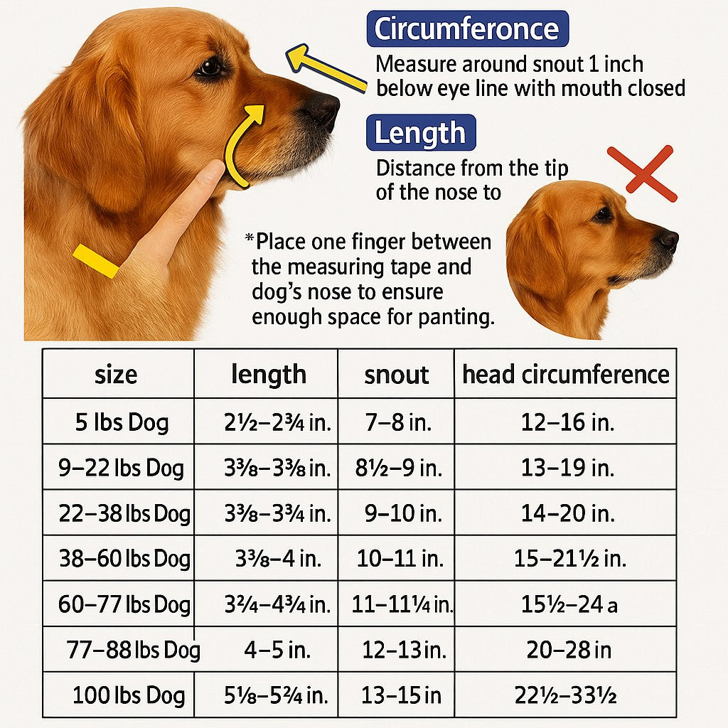 Breathable Rope Dog Muzzle with Reflective Safety Straps for Small to Large Dogs