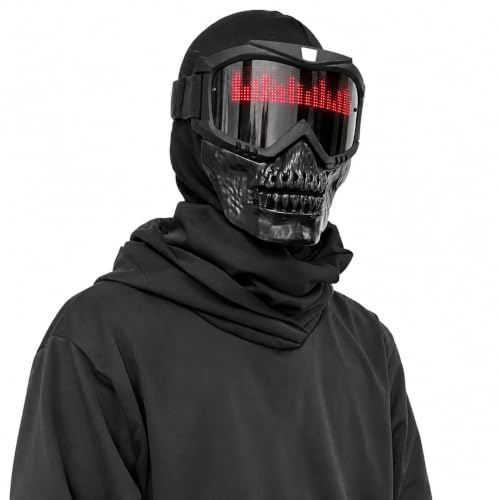 App Controlled LED Mask with Custom Animation and Text Display