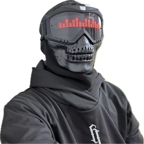 App Controlled LED Mask with Custom Animation and Text Display