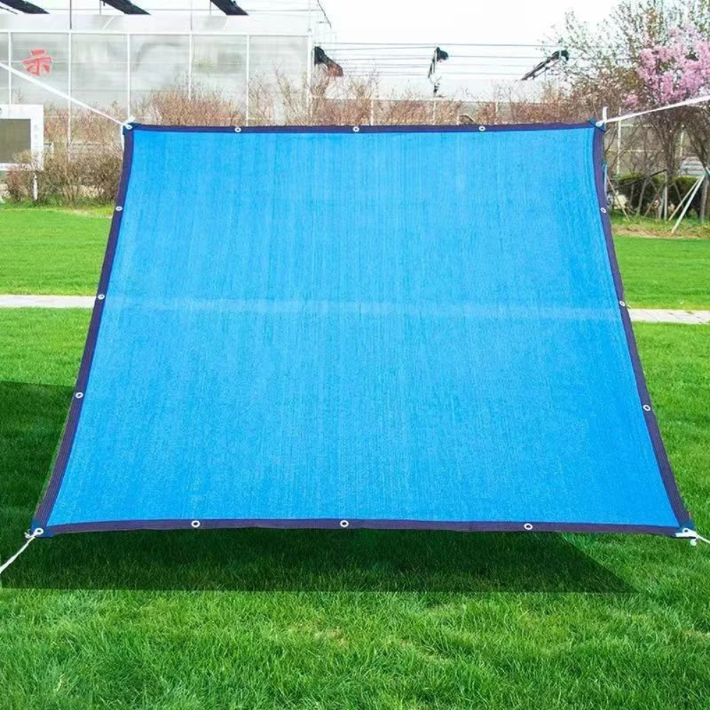 Mesh Shade Sail with Metal Grommets and Breathable Weave for Patios