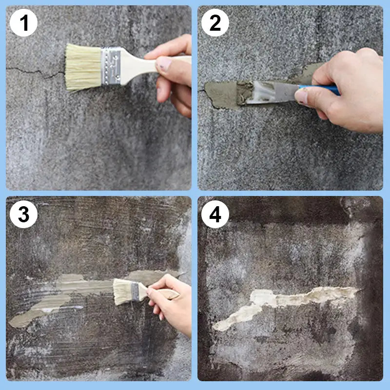 Transparent Crack Sealant Adhesive for Tiles, Concrete and Stone, 300g