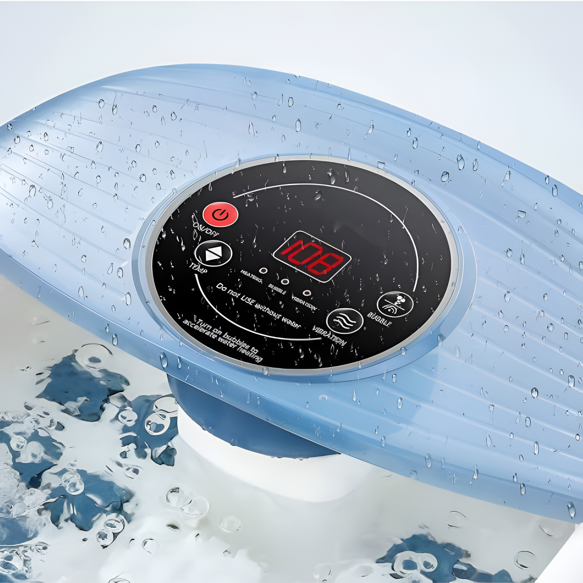 Foot Bath with Heating, Massage Rollers and Bubble Action