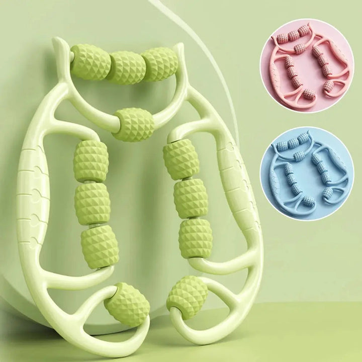 Leg Compression Massager with 12 Circular Massage Points and Rhythmic Compression
