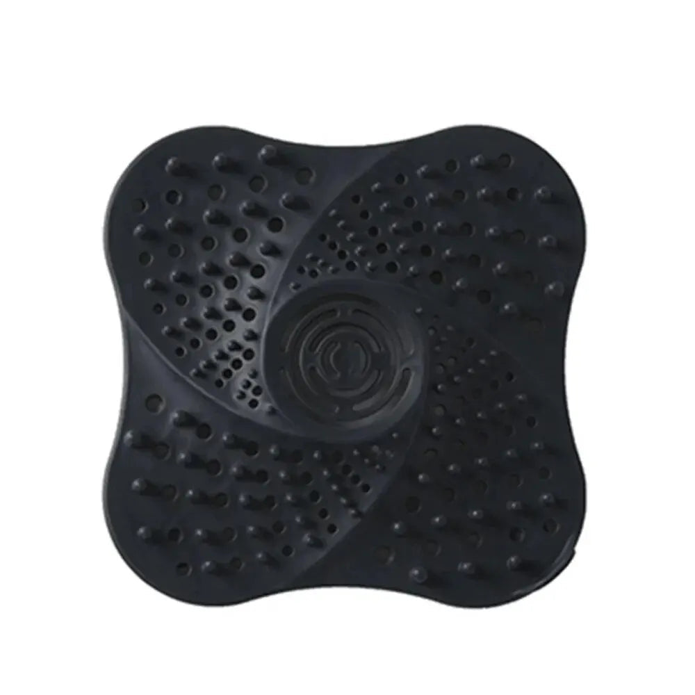 Spiral Drain Hair Catcher with TPR Rubber and Suction Cups
