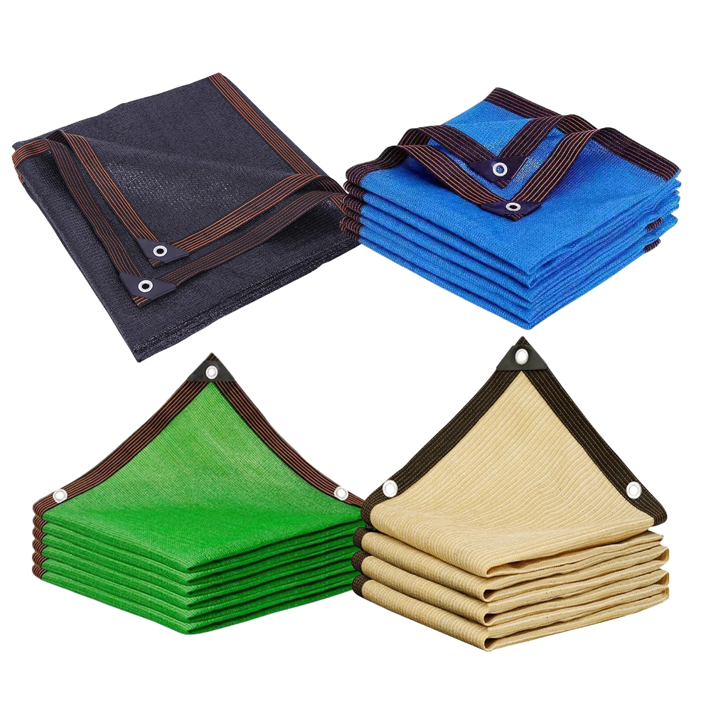 Mesh Shade Sail with Metal Grommets and Breathable Weave for Patios