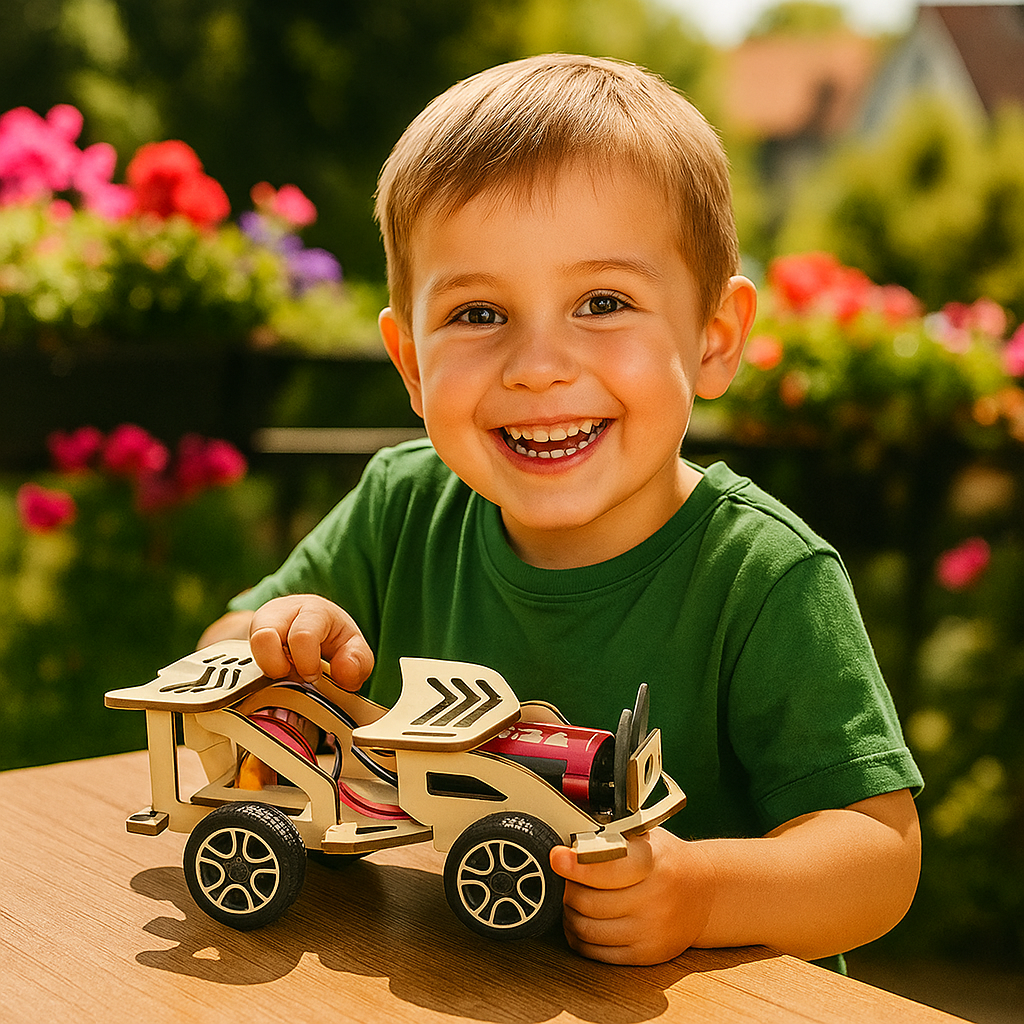 STEM Science Building Set for Kids to Build Working Models Like Planes, Pumps, and Fans