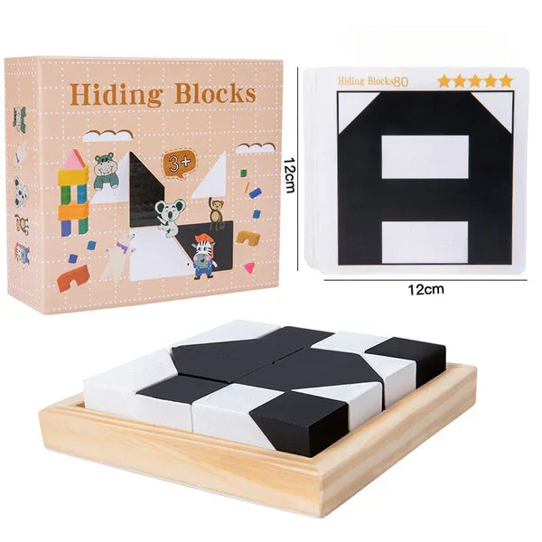 Sliding Tile Logic Puzzle with Dual Color System and Challenge Cards