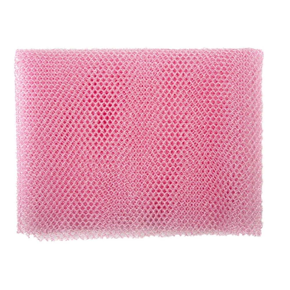 Nylon Exfoliating Net Sponge with Extended Length and Quick-Drying Mesh