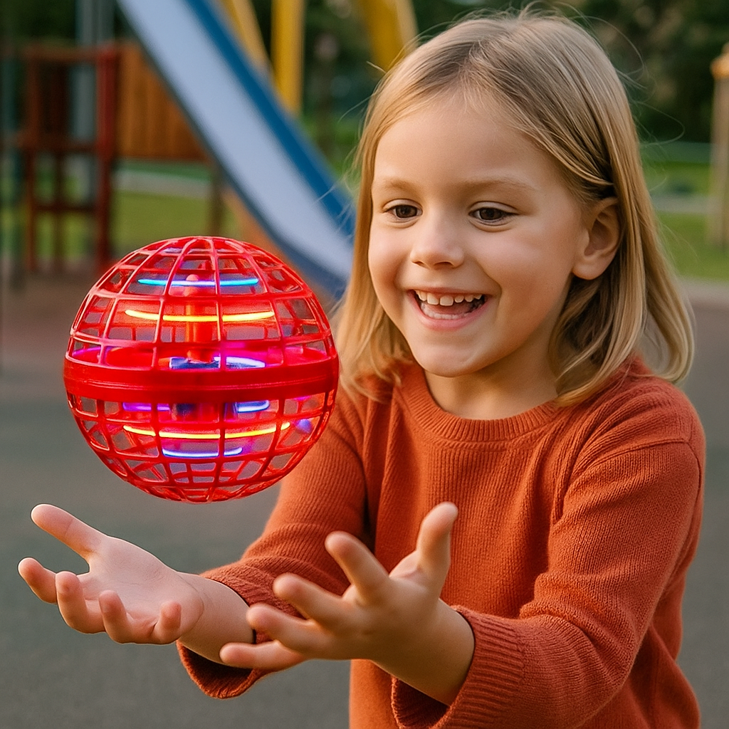 LED Glowing Play Ball with Rechargeable Battery and Built-in Light Effects