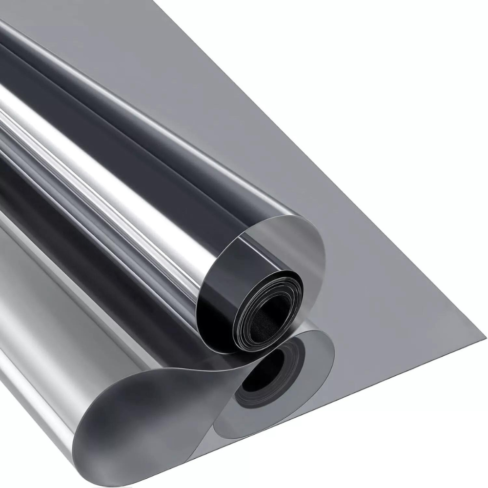 Solar Heat Blocking Window Film with Static Cling and UV Protection, 15.7 x 39.4 inches