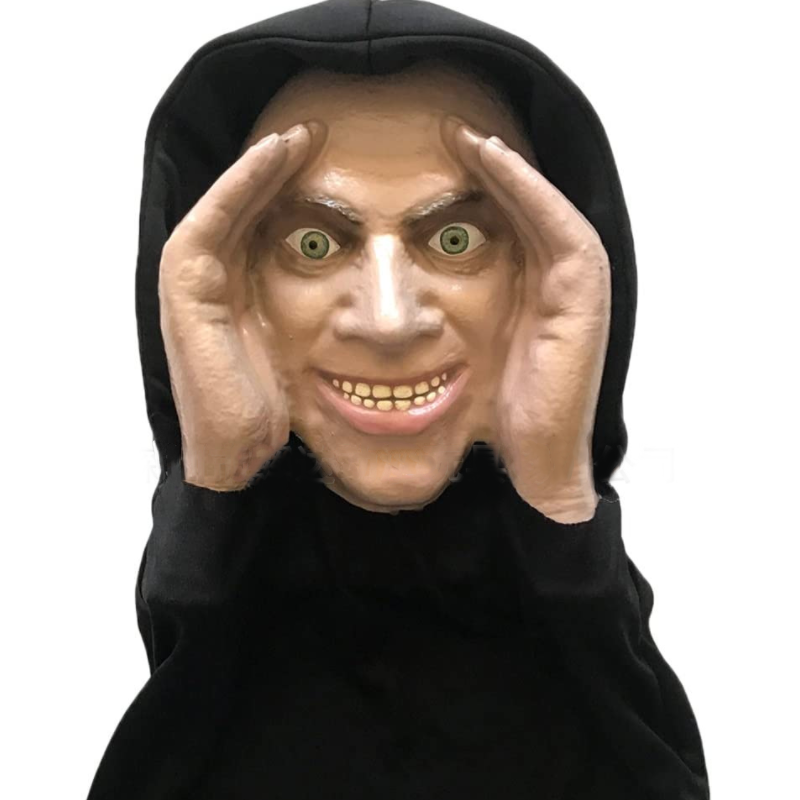 Window Peeper Halloween Decoration with Suction Cup Mounting and Latex Sculpting
