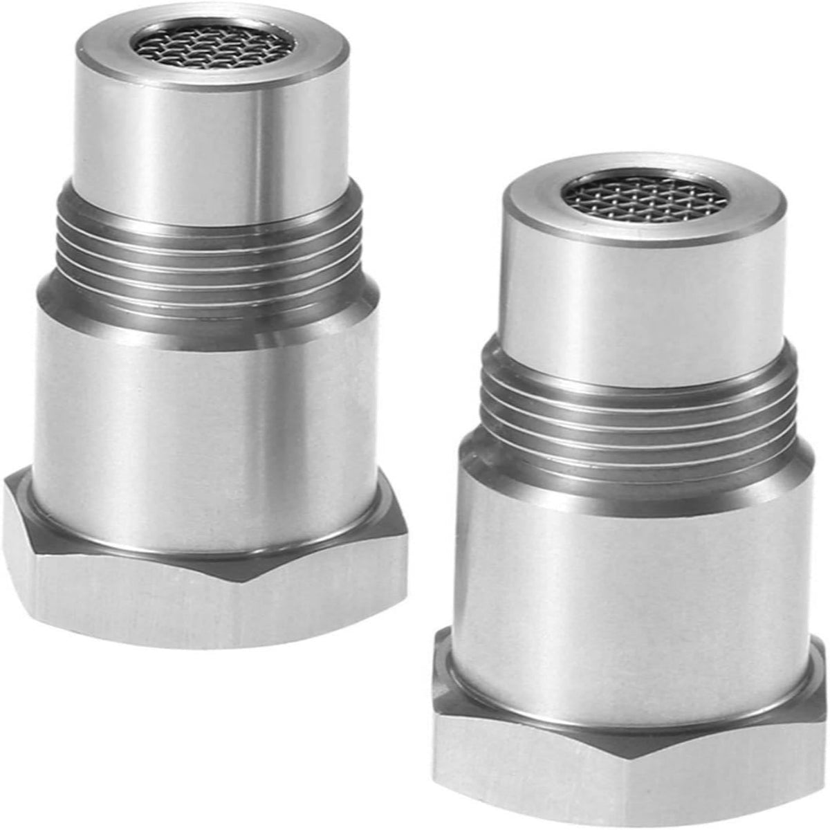 O2 Sensor Adapter with Mini Catalytic Converter and Magnetic Induction for M18x1.5