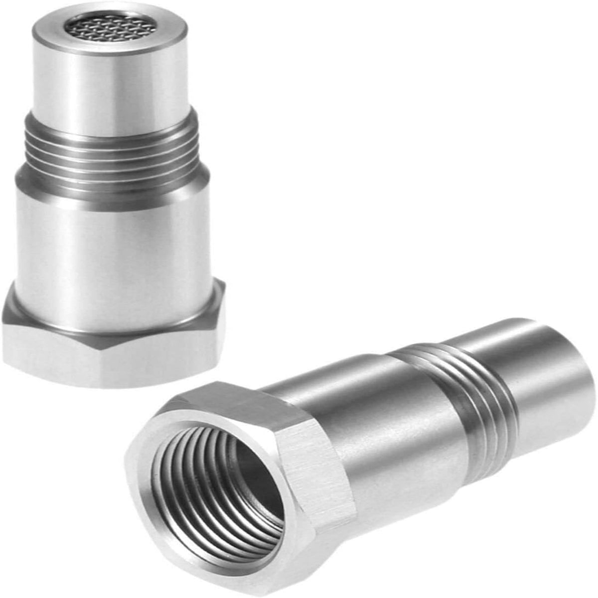 O2 Sensor Adapter with Mini Catalytic Converter and Magnetic Induction for M18x1.5