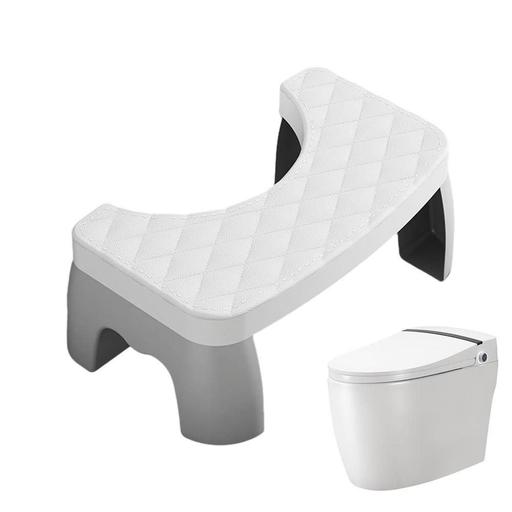 Toilet Step Platform with Non-Slip Grip and Natural Posture Support