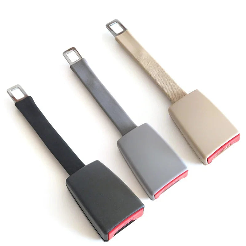 Seat Belt Extender with Rigid Stem and 11-Inch Extension for Cars