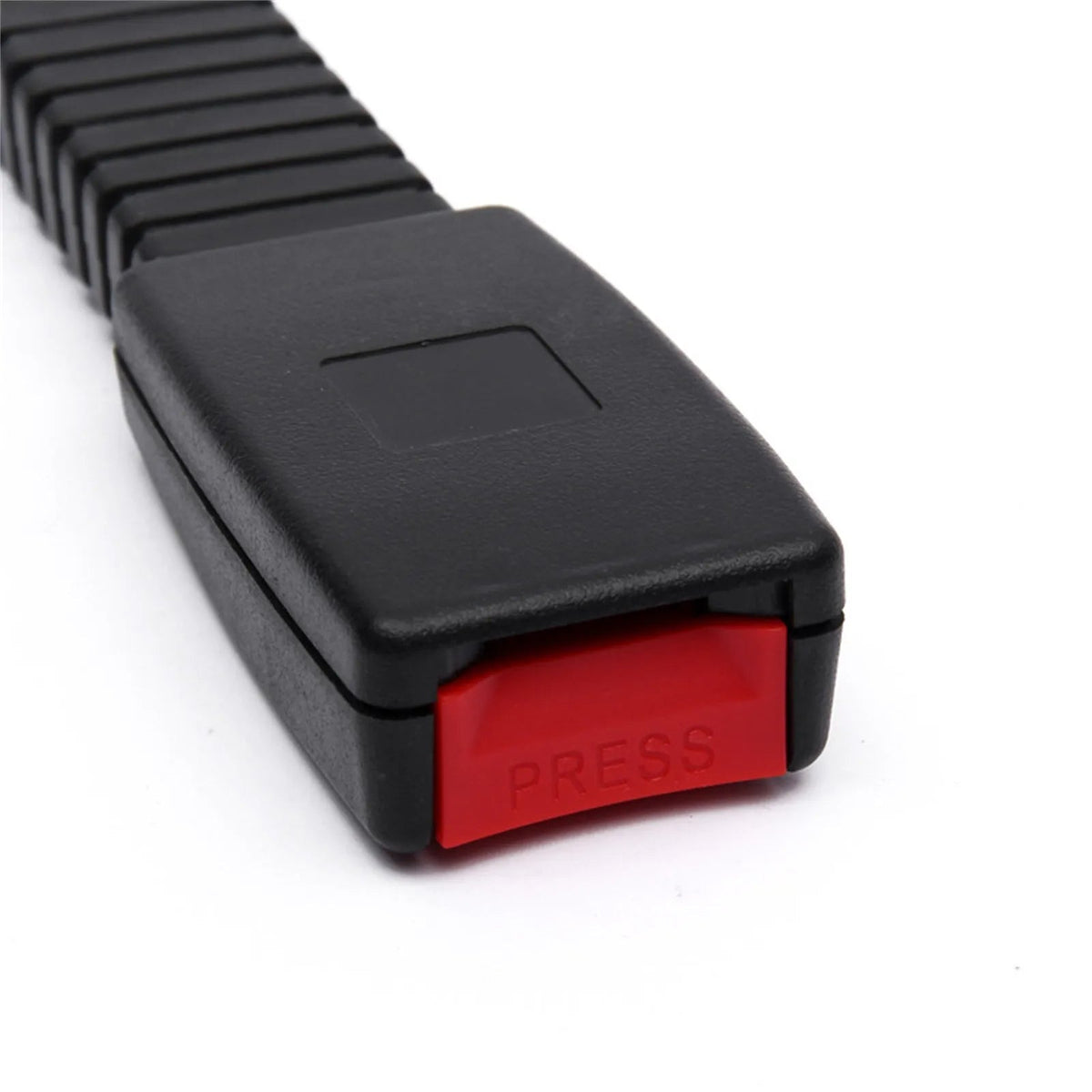 Seat Belt Extender with Rigid Stem and 7-Inch Extension for Cars