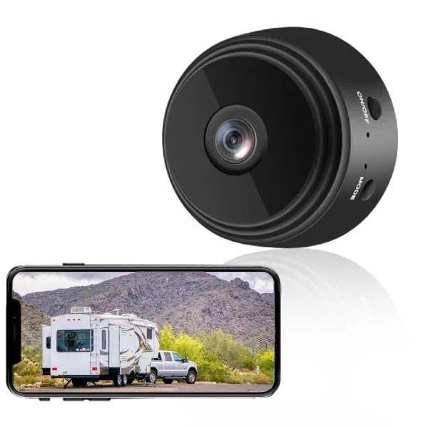 Wireless Backup Camera with Night Vision and 150-Degree Lens for RV Trailers