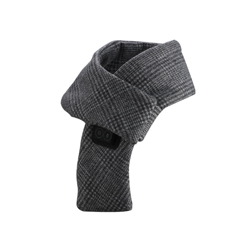 Heated Neck Scarf with Three Temperature Settings and Water Resistant Velvet