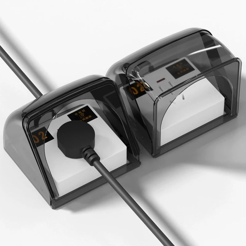 86 Socket Outlet Cover with Plastic Shell and Removable Design