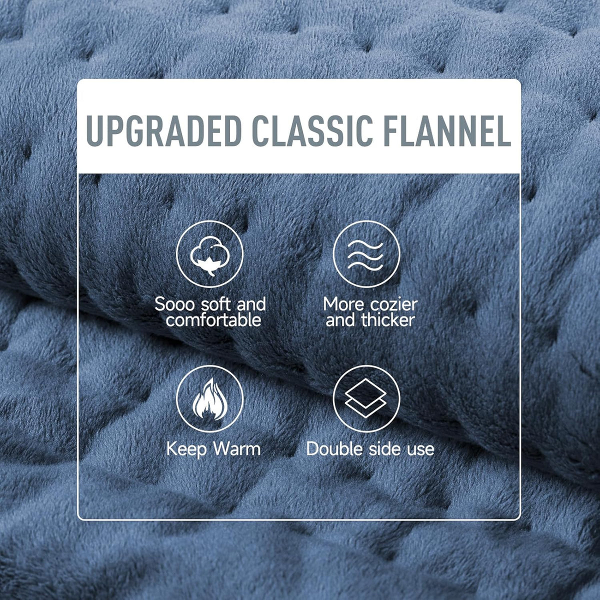 Electric Heating Pad with Six Temperature Settings and Auto Shutoff Timer,