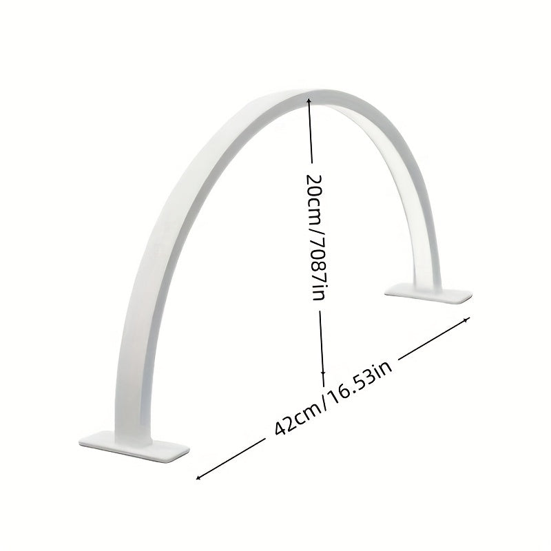 LED Arc Desk Lamp with Dimmable Brightness and Color Temperature, Flicker-Free