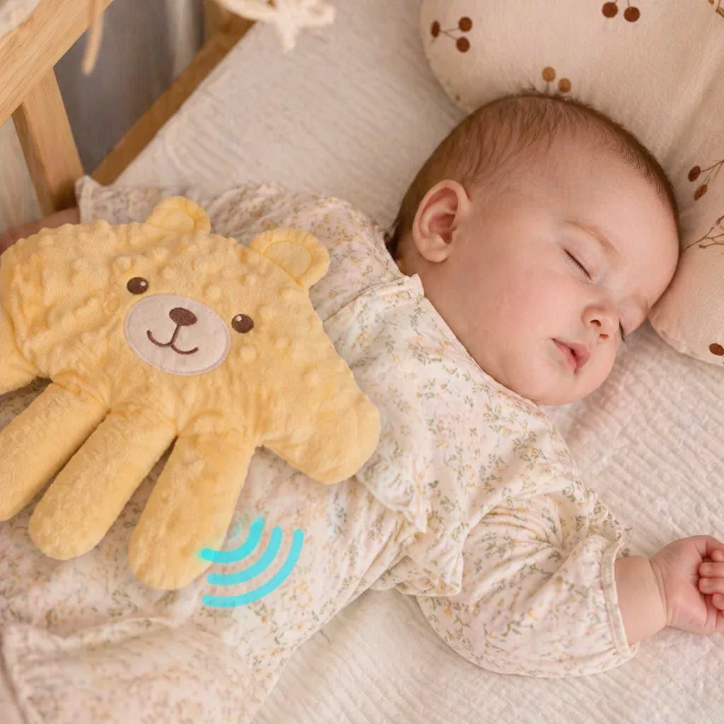 Rhythmic Patting Baby Sleep Device with Adjustable Speed and Automatic Shutoff Timer