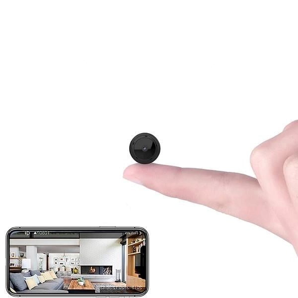Wireless Home Security Camera with Night Vision and Motion Detection for Indoor Monitoring